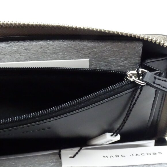 MARC JACOBS Empire City Mink Color Leather Continental Zip Around Wallet - Picture 7 of 9